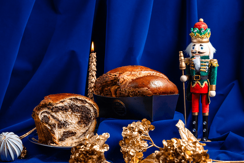 Cozonac moldovenesc cu nuca, cacao si ciocolata belgiana - imagine 3